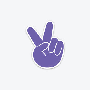 Peace Fingers - Sticker