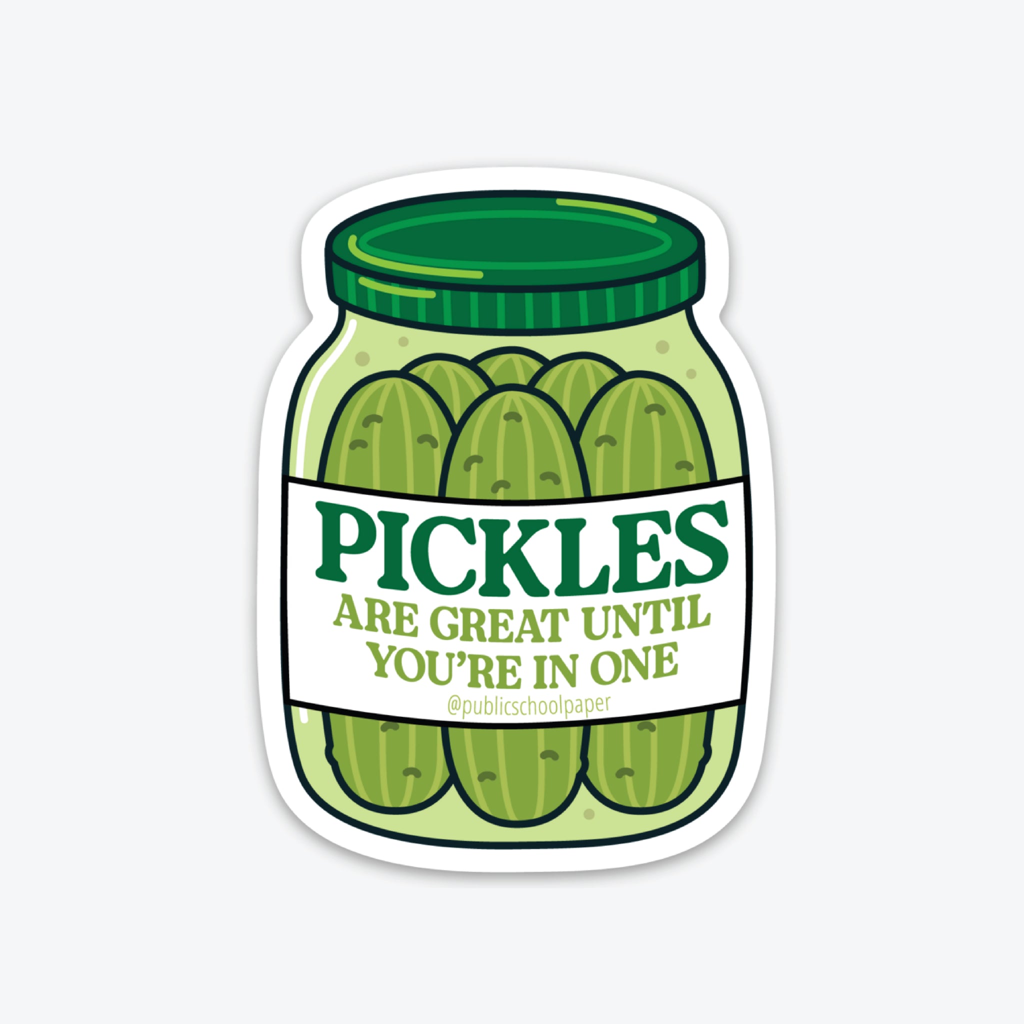 In A Pickle - Sticker