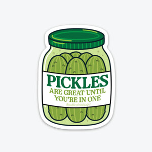 In A Pickle - Sticker