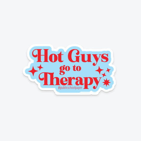 Hot Guys - Sticker