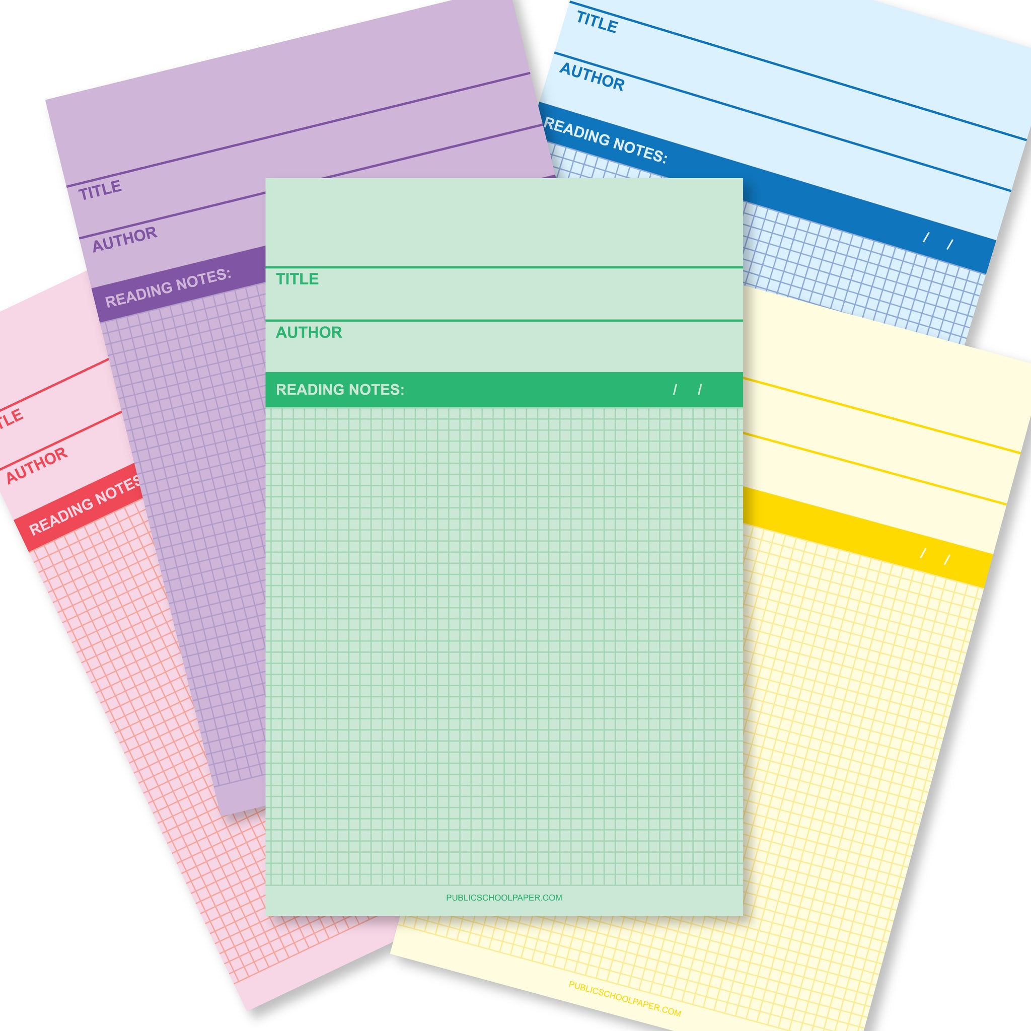 Reading Notes Paper Reading Notes – Public School Paper Co.