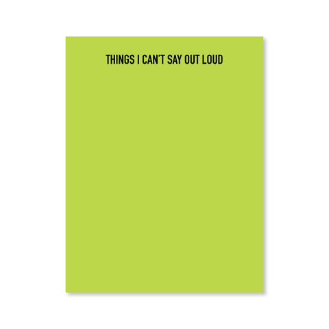 Out Loud Notepad