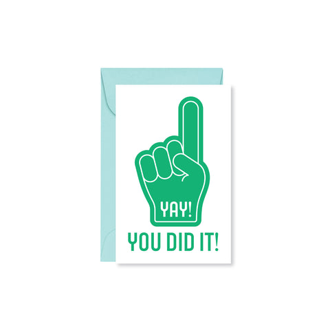 You did it! Mini Card