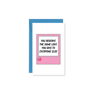 Same Love Mini Card