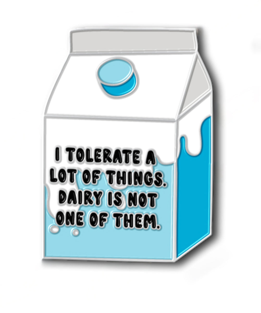 Lactose Intolerance - Enamel Pin