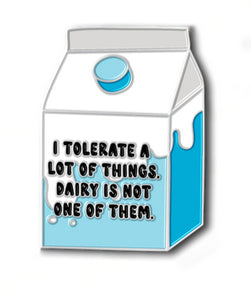 Lactose Intolerance - Enamel Pin