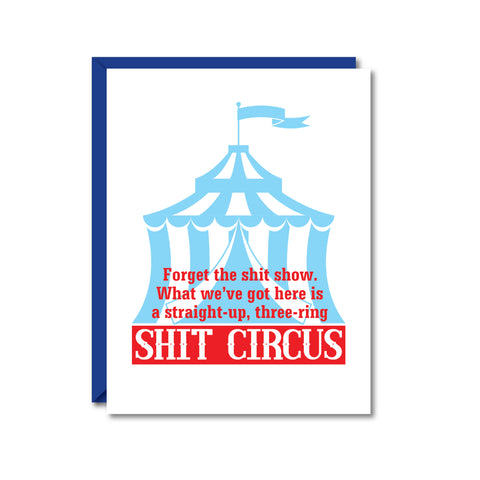 Shit Circus Card