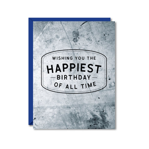 Happiest of all Time Card