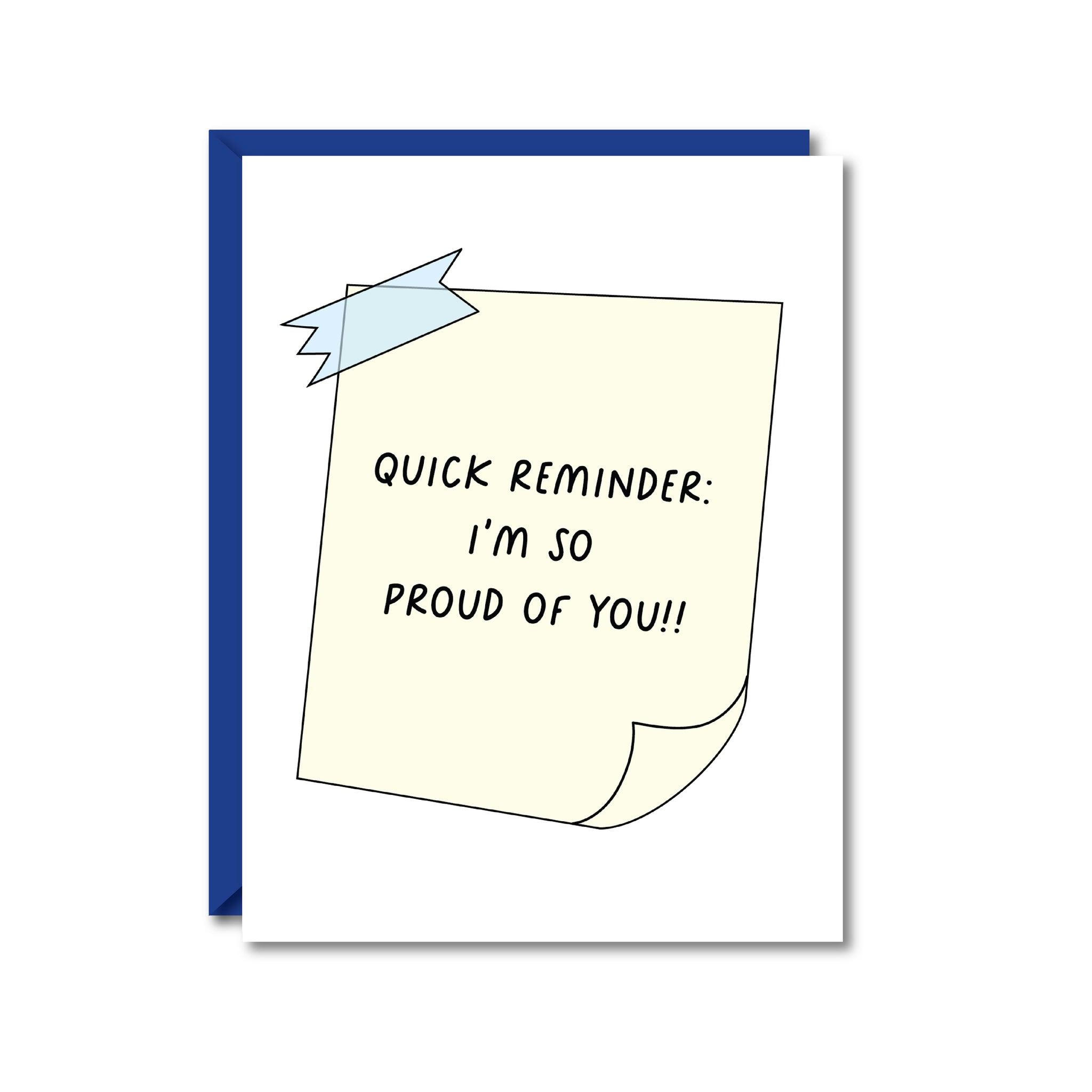 Quick Reminder Card