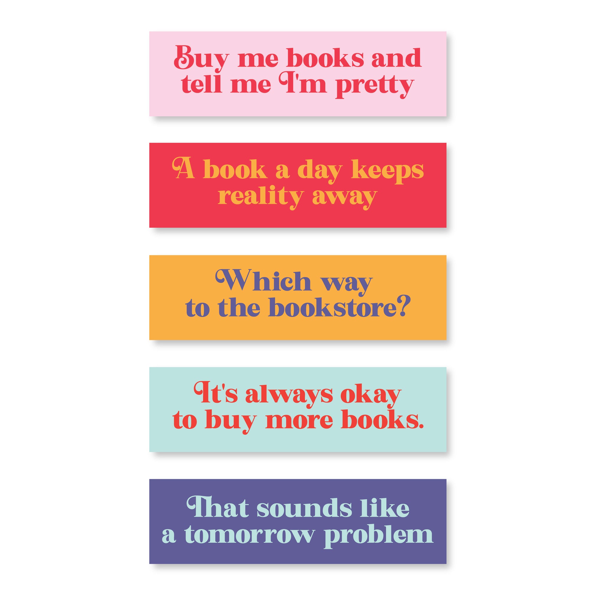 Tomorrow Problem - Bookmark Set