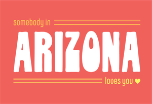 Arizona Loves You Post Card Set