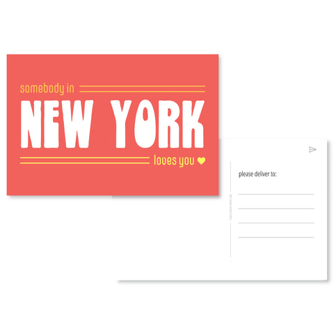 New York Loves You Post Card Set
