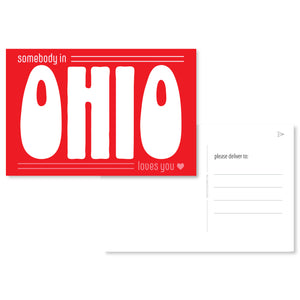 Ohio Loves You Post Card Set