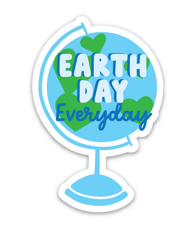 Earth Day Vinyl Sticker