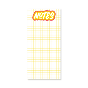 Notes Grid List Pad