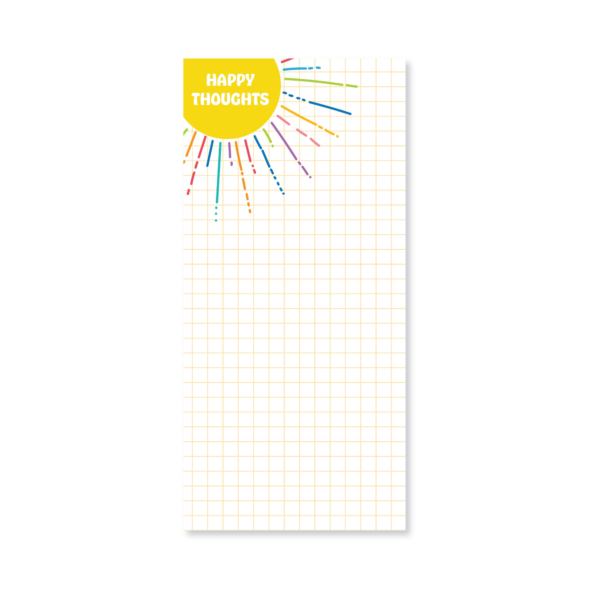 Happy Thoughts List Pad