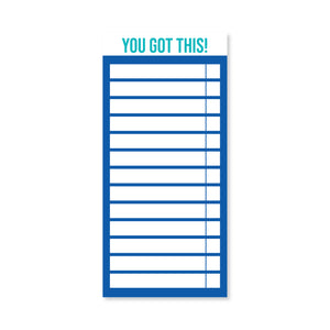 You Got This List Pad