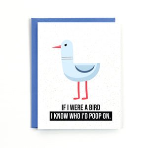 Bird Poop Card