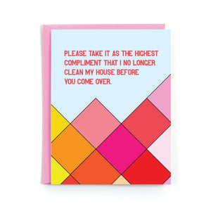Clean House Card
